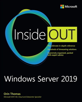 Paperback Windows Server 2019 Inside Out Book