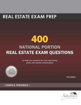 Paperback 400 National Portion Real Estate Exam Questions Book