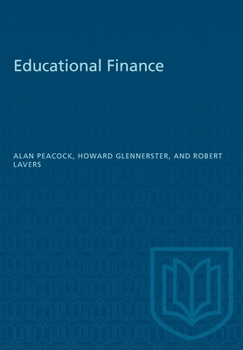 Paperback Educational Finance: Its Sources and Uses in the United Kingdom Book