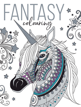 Paperback Fantasy Colouring Book
