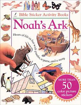 Paperback Bible Sticker Activity Book--Noah's Ark [With Stickers] Book