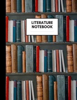 Literature Notebook: Composition Book for Literature Subject, Medium Size, Ruled Paper, Gifts for Literature Teachers and Students
