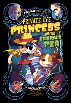 Hardcover Private Eye Princess and the Emerald Pea: A Graphic Novel Book