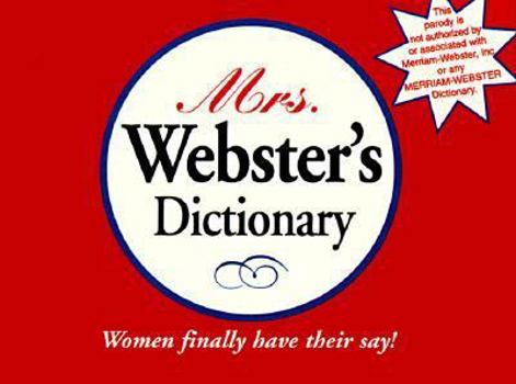 Paperback Mrs. Webster's Dictionary Book