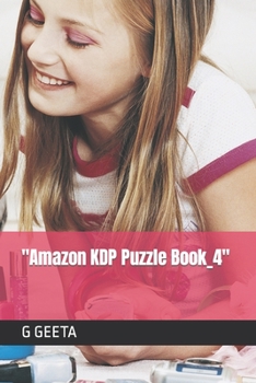 Paperback "Amazon KDP Puzzle Book_4" Book