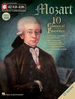 Paperback Mozart: Jazz Play-Along Volume 159 Book