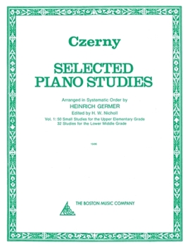 Paperback Selected Piano Studies - Volume 1 Book
