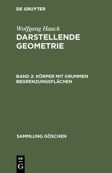 Hardcover Körper mit krummen Begrenzungsflächen [German] Book