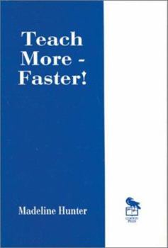 Paperback Teach More -- Faster! Book