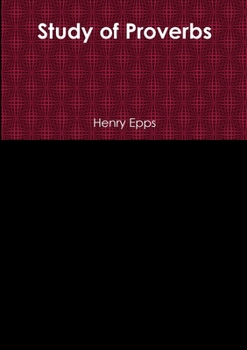 Paperback Study of Proverbs Book