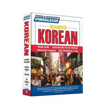 Audio CD Pimsleur Korean Basic Course - Level 1 Lessons 1-10 CD: Learn to Speak and Understand Korean with Pimsleur Language Programs Book