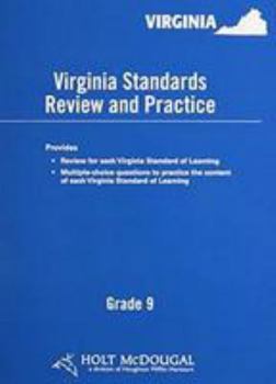 Paperback McDougal Littell World History: Patterns of Interaction Virginia: Standards Review and Practice Grade 9 Ancient World History Book