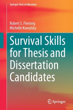 Paperback Survival Skills for Thesis and Dissertation Candidates Book