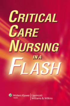Paperback Critical Care Nursing in a Flash Book