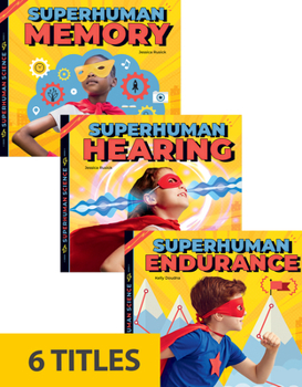 Paperback Superhuman Science (Set of 6) Book