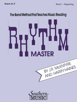 Paperback Rhythm Master - Book 1 (Beginner): F Horn Book