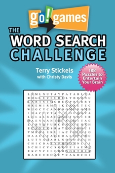 Paperback Go!games the Word Search Challenge: 188 Entertain Your Brain Puzzles Book