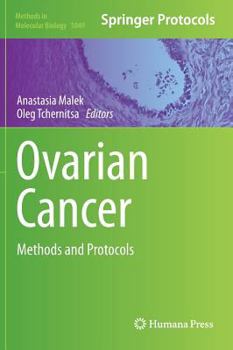 Hardcover Ovarian Cancer: Methods and Protocols Book