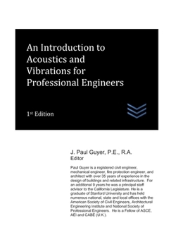 Paperback An Introduction to Acoustics and Vibrations for Professional Engineers Book