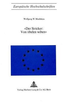 Paperback «Der Stricker: Von Uebelen Wiben» [German] Book