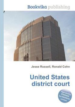 Paperback United States District Court Book