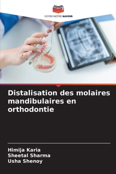 Paperback Distalisation des molaires mandibulaires en orthodontie [French] Book
