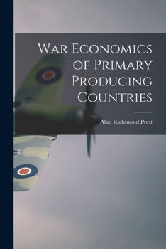 Paperback War Economics of Primary Producing Countries Book