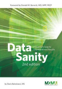 Paperback Data Sanity: A Quantum Leap to Unprecedented Results Book