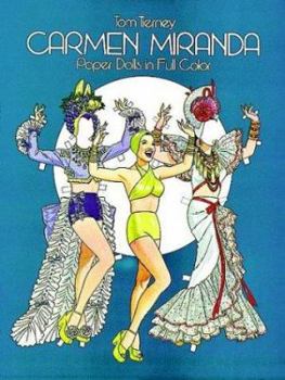Paperback Carmen Miranda Paper Dolls Book
