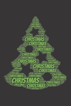 Christmas: Notebook, Journal | Lined Paper | 120 Pages DIN A5 (6 x 9") | Notes, Drawings, Planer, Diary, Organization | Word Cloud Present
