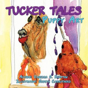 Paperback Tucker Tales: Puppy Art Book