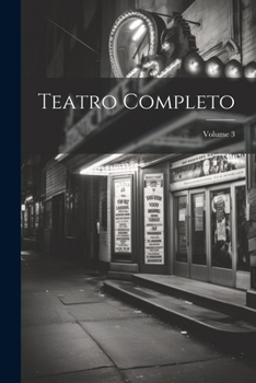 Paperback Teatro Completo; Volume 3 [Spanish] Book