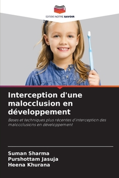 Paperback Interception d'une malocclusion en développement [French] Book