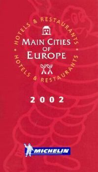 Paperback Michelin Red Guide Europe (Main Cities) Book