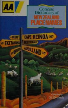 Paperback AA concise dictionary of New Zealand place names Book