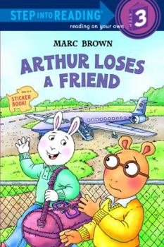 Paperback Arthur Loses a Friend (Step into Reading) Book