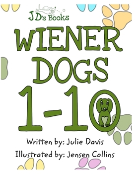 Paperback Wiener Dogs One to Ten Book