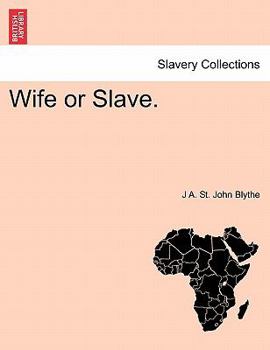 Paperback Wife or Slave. Vol. II. Book