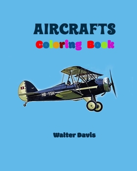 Paperback Aircraft Coloring Book