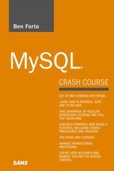 Paperback MySQL Crash Course Book