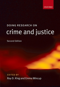 Paperback Doing Research on Crime and Justice Book