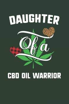 Daughter Of A Cbd Oil Warrior: Cbd Oil Awareness Leopard Buffalo Plaid Family Gift