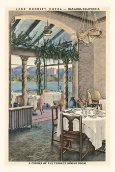 Paperback Vintage Journal Lake Merritt Hotel, Oakland, California Book