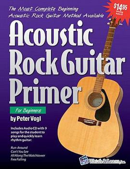 Paperback Acoustic Rock Guitar Primer Book
