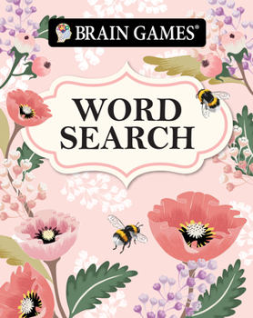 Brain Games - Take-Along - Word Search (Flower Cover)