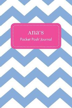Paperback Ana's Pocket Posh Journal, Chevron Book