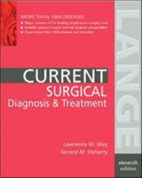 Paperback Current Surgical Diagnosis and Treatment Book