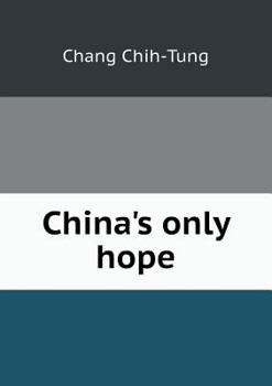 Paperback China's Only Hope Book