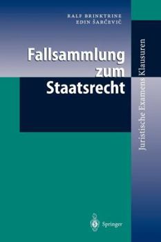 Paperback Fallsammlung Zum Staatsrecht [German] Book