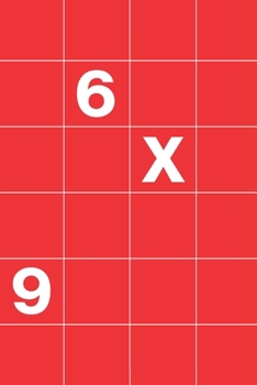 Paperback 6" x 9" MONTHLY PLANNER: Simple and Timeless Open-dated Planner for 24 Months in Red Book